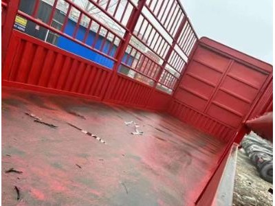 二手高顶福田欧曼9.6米高栏载货车国六自动档可提户图3